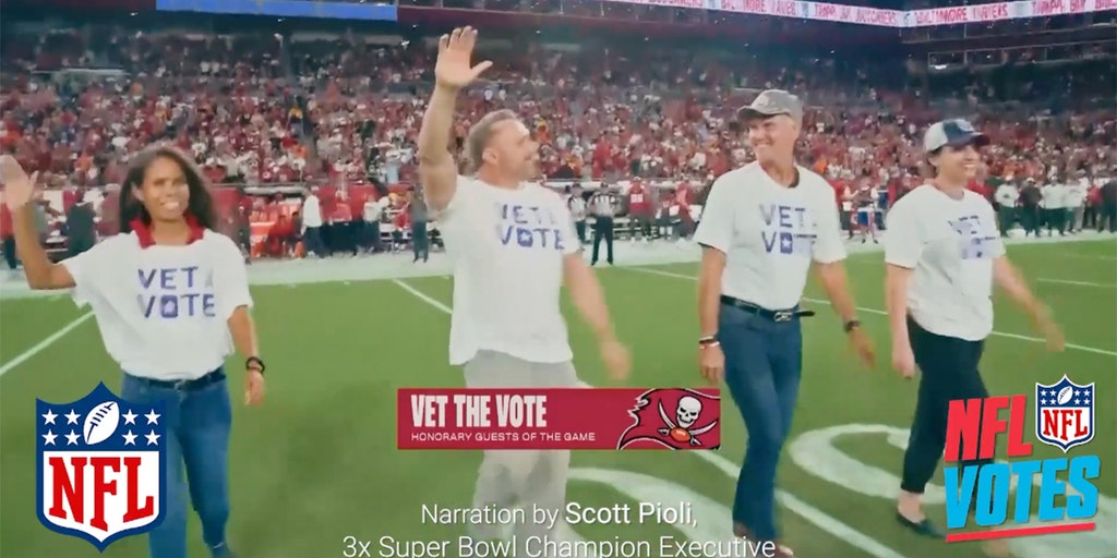 Vet the Vote releases 'Monday Night Football' PSA ahead of Election Day to honor poll workers, veterans