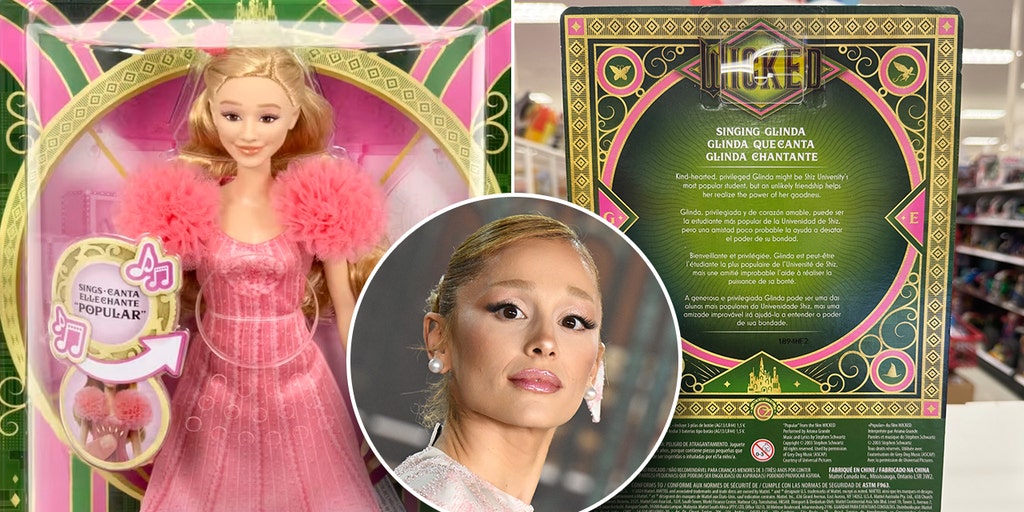 Wicked movie dolls sold by Mattel include adult website on packaging Fox News