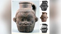 Drinking vessels shaped into the likeness of Bes, an ancient Egyptian deity. - Fox News