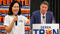 GOP Rep. Michelle Steel, left, and challenger Derek Tran, right - Fox News
