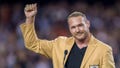 Sep 17, 2018; Chicago, IL, USA; Chicago Bears former player Brian Urlacher is honored during halftime of a game between the Chicago Bears and the Seattle Seahawks at Soldier Field. - Fox News