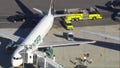 Two planes clipped wings on Monday at Boston's Logan International Airport on Monday. - Fox News