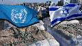 UN Flag: Photo by Jakub Porzycki/NurPhoto via Getty Images|
Israeli Flag: Photo by Henning Kaiser/picture alliance via Getty Images|
Aid photo: IDF - Fox News