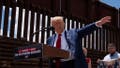 SIERRA VISTA, ARIZONA - AUGUST 22: U.S. Republican Presidential Candidate and former President Donald Trump speaks at the U.S.-Mexico border on August 22, 2024 south of Sierra Vista, Arizona. Trump will hold a rally in Glendale, Arizona tomorrow. (Photo by Rebecca Noble/Getty Images) - Fox News