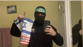 Mohamad Hamad sent what's believed to be a selfie on Signal after allegedly stealing a U.S.-Israel flag. - Fox News