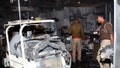 Police officers examine the damaged neonatal intensive care unit after a fire broke out at the Maharani Laxmibai Medical College in Jhansi district, in the northern state of Uttar Pradesh, India, November 16, 2024. - Fox News