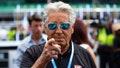 May 28, 2023; Indianapolis, Indiana, USA; IndyCar Series former driver Mario Andretti reacts prior to the Indianapolis 500 at Indianapolis Motor Speedway. - Fox News