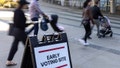Voters arrive at a polling station during early voting at the Brooklyn Museum in Brooklyn, New York City, Oct. 26, 2024. - Fox News