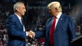 Former presidential candidate Robert F. Kennedy Jr. and Republican presidential nominee, former President Donald Trump, shake hands during a campaign rally in Glendale, Ariz., on Aug. 23. - Fox News