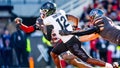 Travis Hunter #12 of the Colorado Buffaloes runs with the ball during the first half of the game against the Texas Tech Red Raiders at Jones AT&amp;amp;T Stadium on November 09, 2024 in Lubbock, Texas. - Fox News