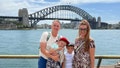 Emma Niblett (pictured here) with husband Dan and their two sons Noah, 8, and Isaac, 5, visited Sydney, Australia, for one of their excursions. - Fox News