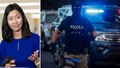 This split shows Boston Mayor Michelle Wu and an ICE agent. - Fox News
