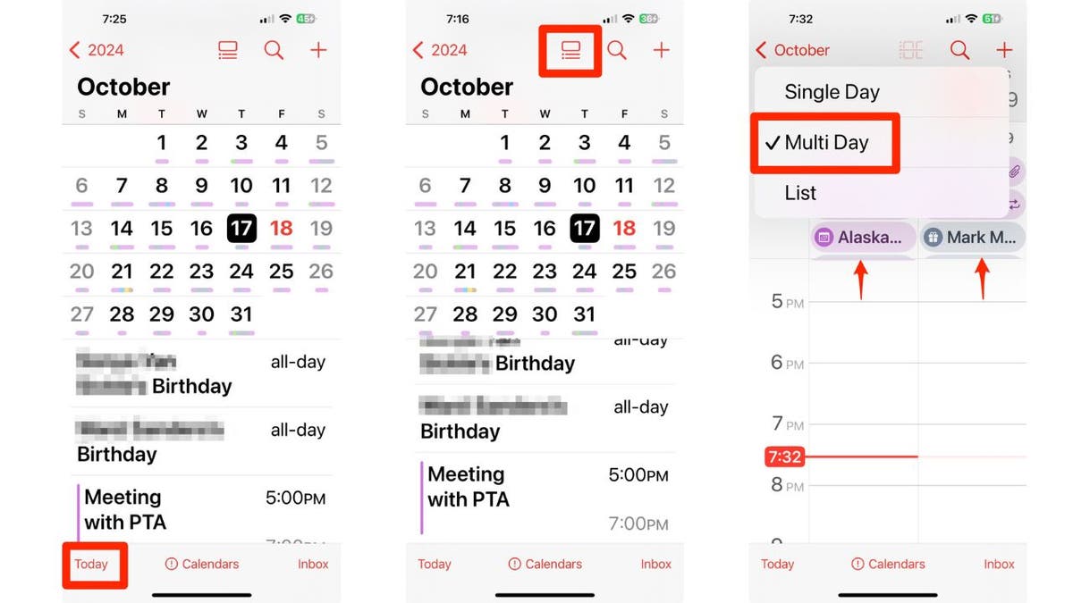 ios calendar 6