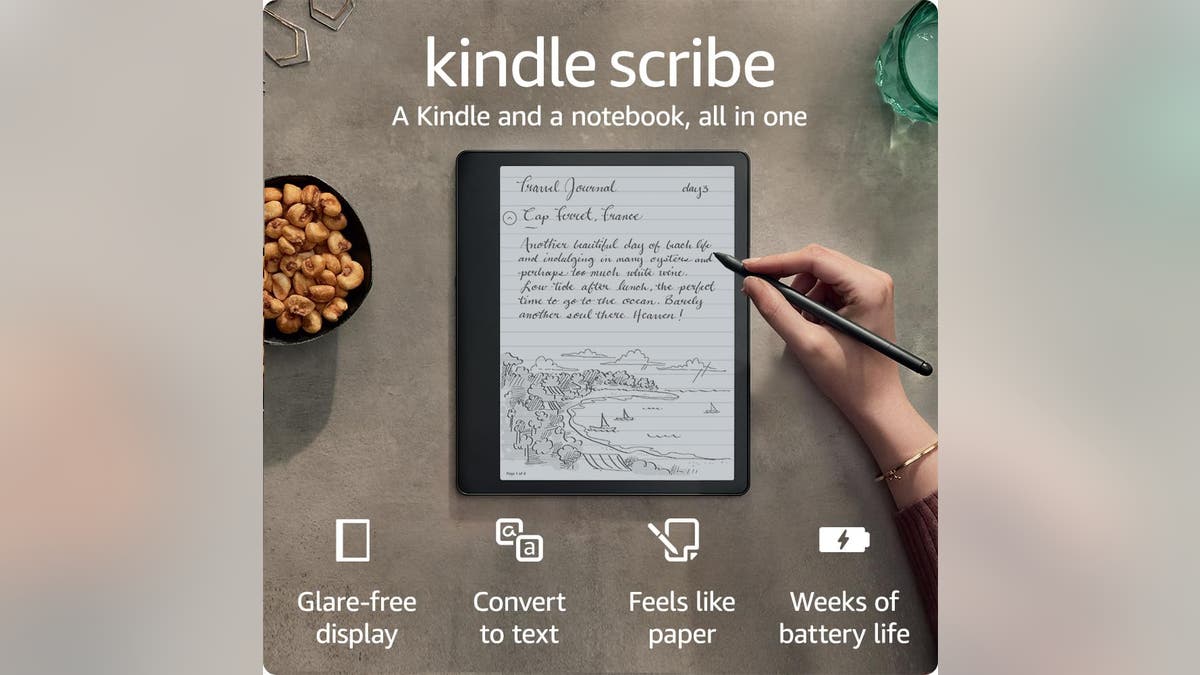 Take notes, read, and more with the new Kindle Scribe. 