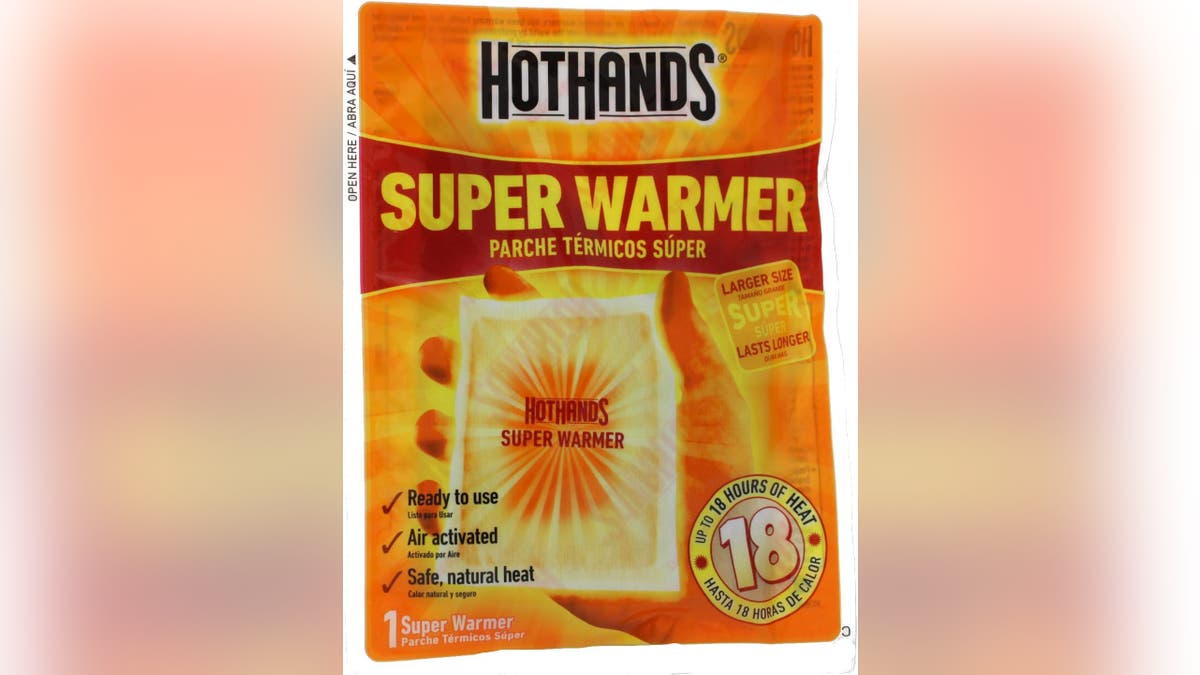 Keep your hands and feet warm for 18 hours.