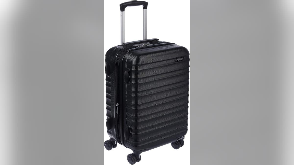An affordable but durable hard-shell suitcase.?