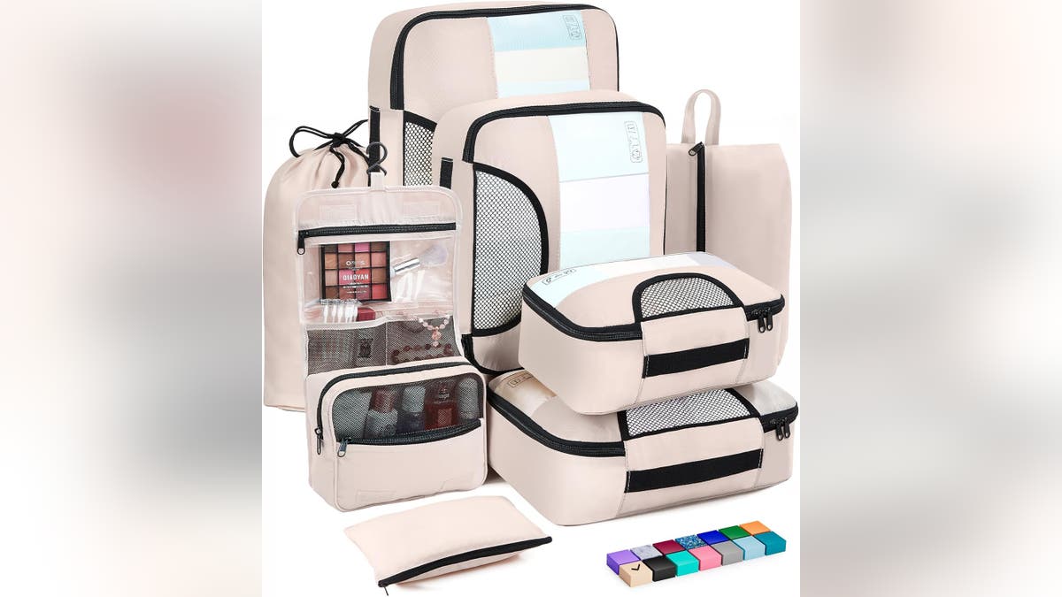 Stay organized with these packing cubes.?