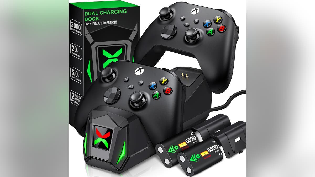 Charge all your Xbox controllers quickly.?