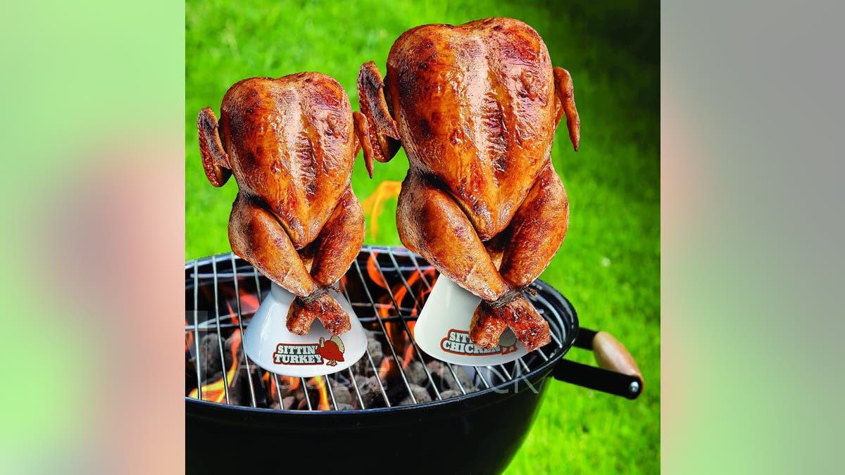 Make delicious beer-canned turkey with this helpful tool.?