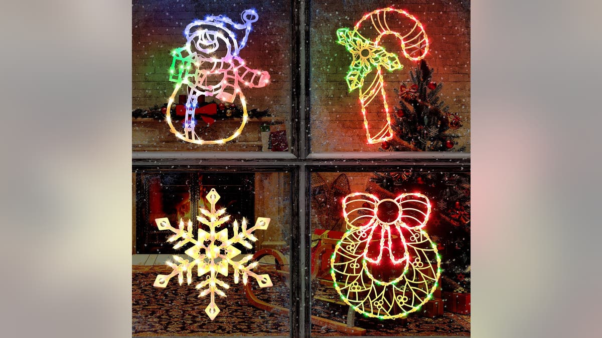 These window lights will show off everything you love during the holidays.