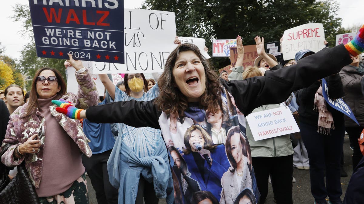 woman-cheering-womens-march