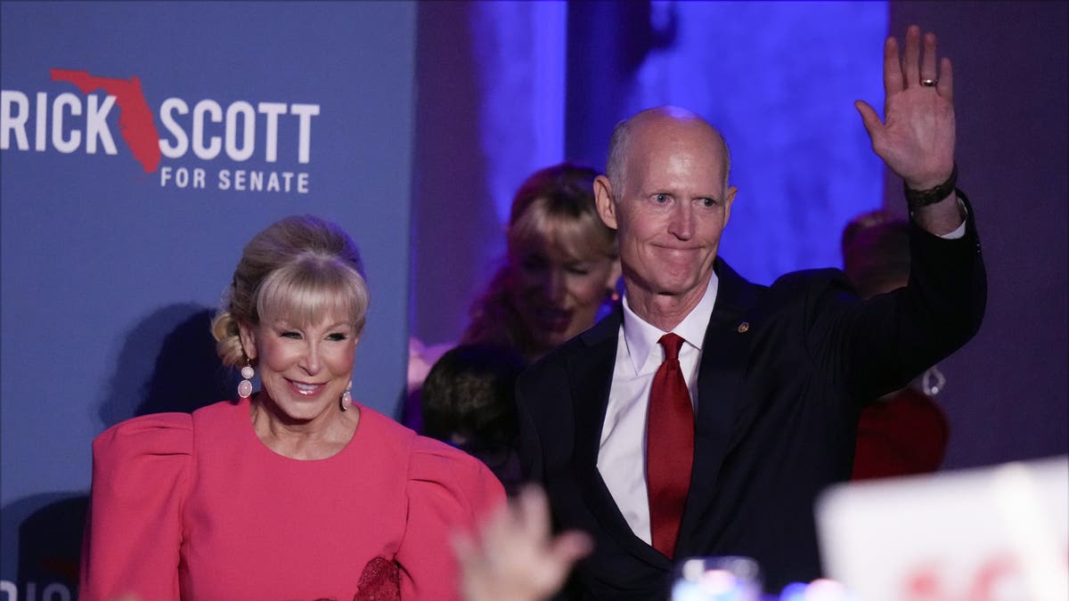 Rick scott y su mujer