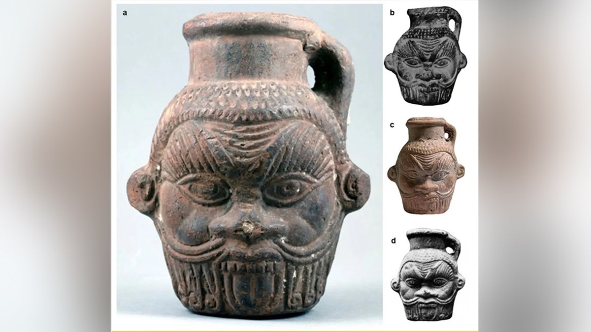 Bes mugs from ancient Egypt