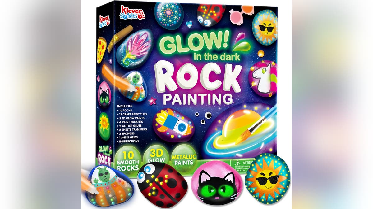 These creations will glow in the dark.