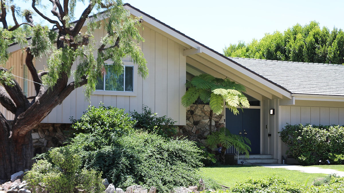 The house used for the exterior shots of "The Brady Bunch" home is located in Studio City, Calif.