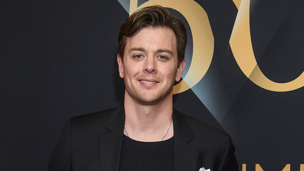 General Hospital actor Chad Duell wears dark suit at Emmys