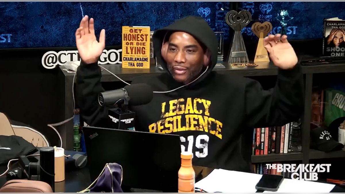 Charlamagne speaks on his show