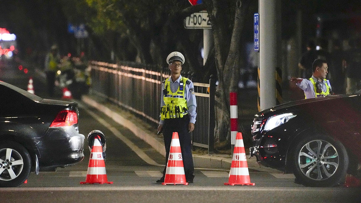 Security guard in Zhuhai, China