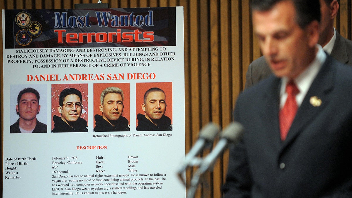 Daniel Andreas San Diego added to FBI Most Wanted Terrorists list