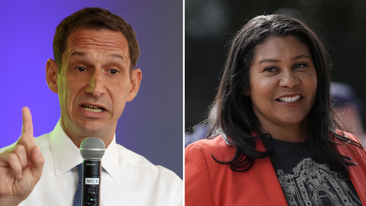 Daniel Lurie and London Breed