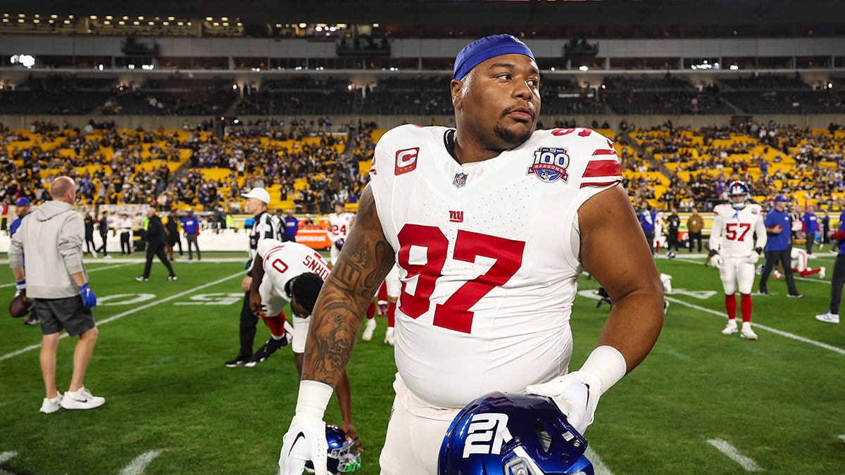 New York Giants defensive tackle Dexter Lawrence