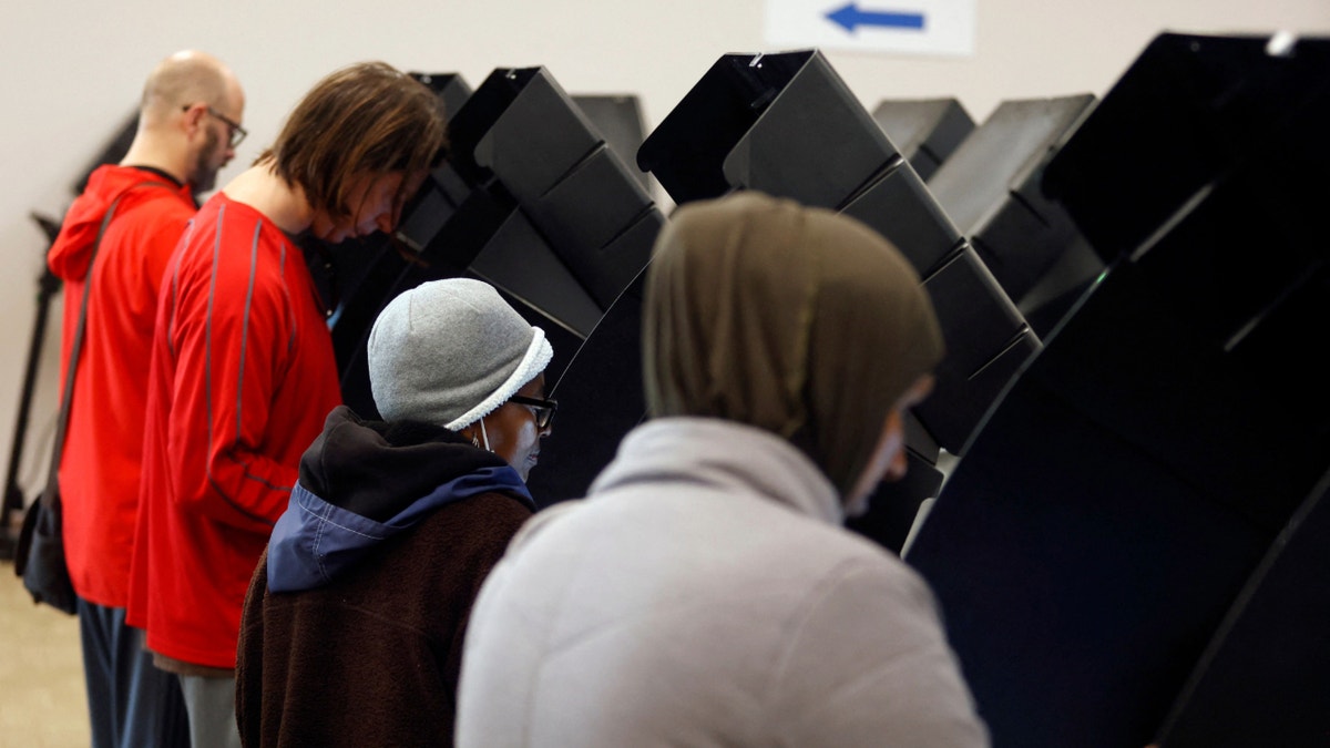 Ohio voting booth