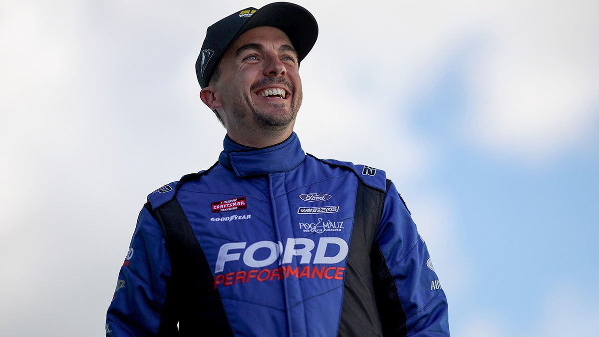 Frankie Muniz at the NASCAR Craftsman Truck Series Baptist Health 200