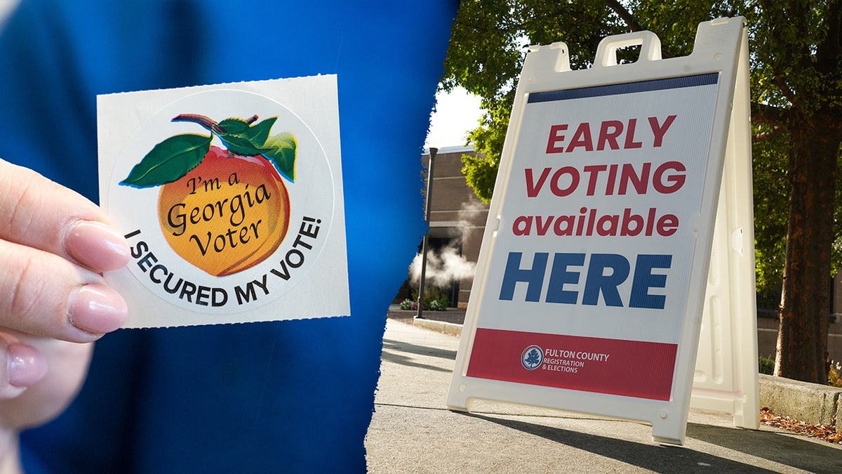 Election scenes in Georgia