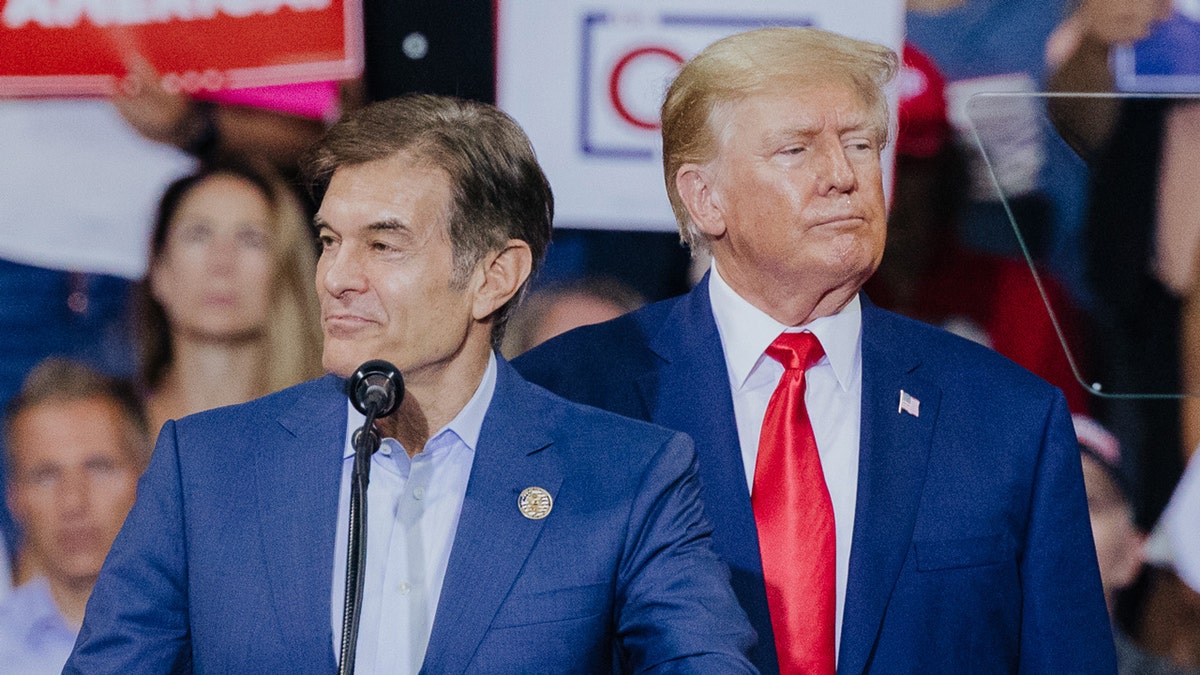 Dr. Oz and President Trump