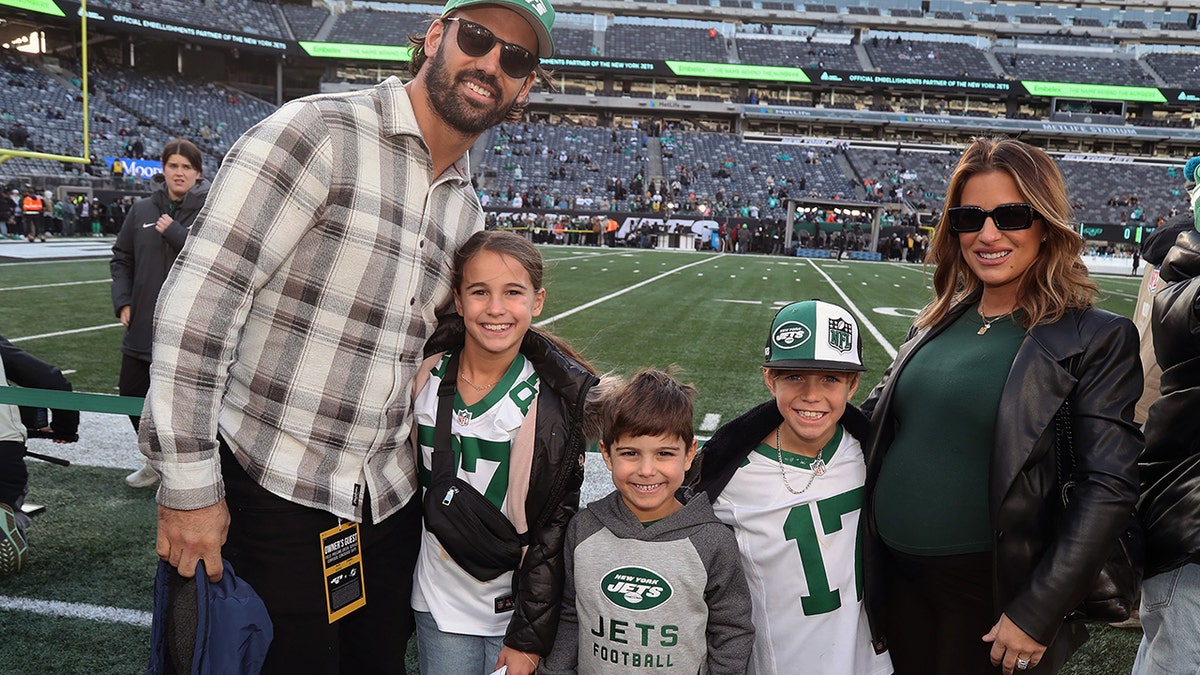 Familie Decker beim Spiel der Jets