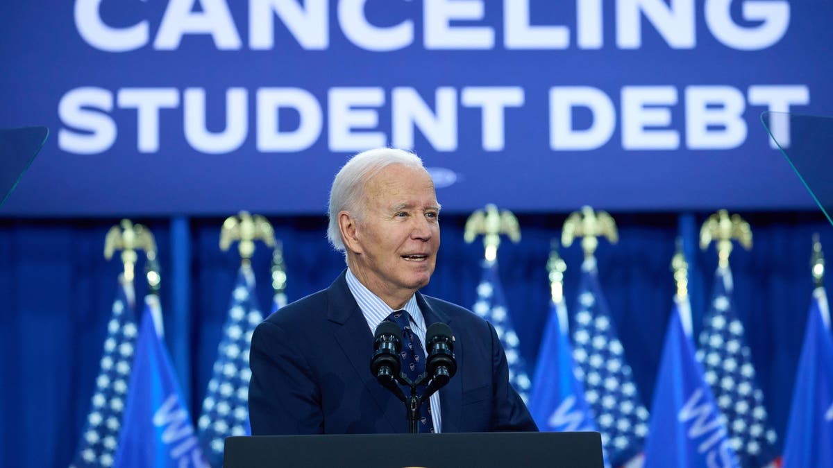 President Biden speaking at an event