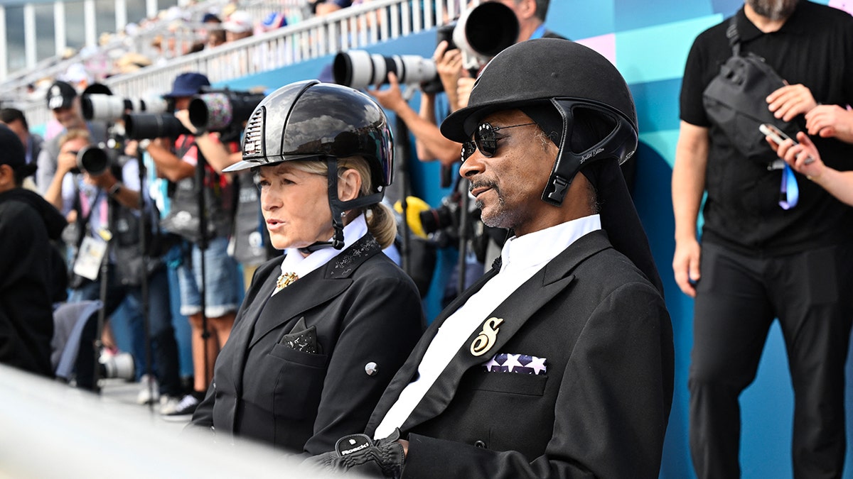 martha stewart and snoop dogg at the olympics