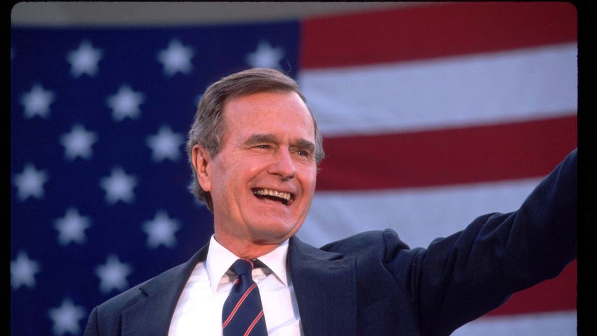 President George HW Bush on November 5, 1988.