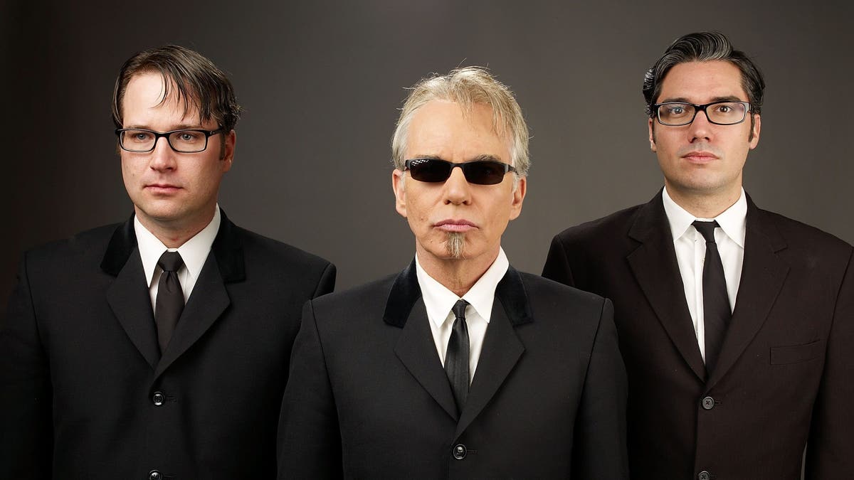 Musician J. D. Andrew, musician/actor Billy Bob Thornton and musician Mike Butler of the musical group Box Masters pose for a portrait at the Film Lounge Media Center during the 2009 Sundance Film Festival on January 20, 2009 in Park City, Utah. 