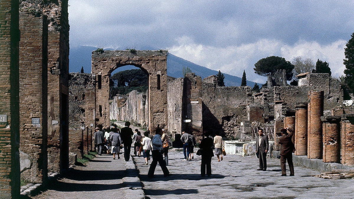 Historic Pompeii site