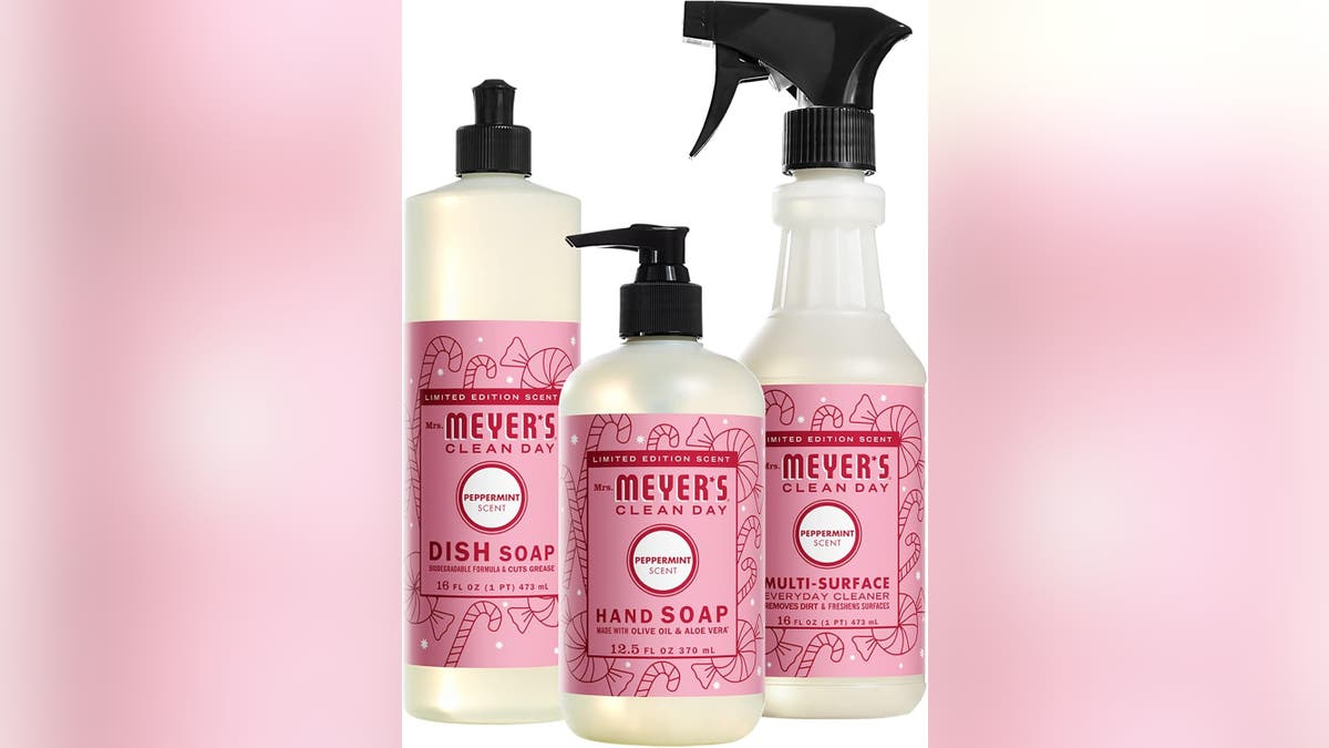 These cleaners travel  successful  a vacation  scent.