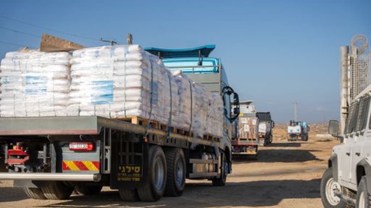 Israel opened up the Kisufim on Tuesday for the transfer of humanitarian aid trucks. The aid includes the delivery of food, water, medical supplies and shelter equipment to central and southern Gaza.