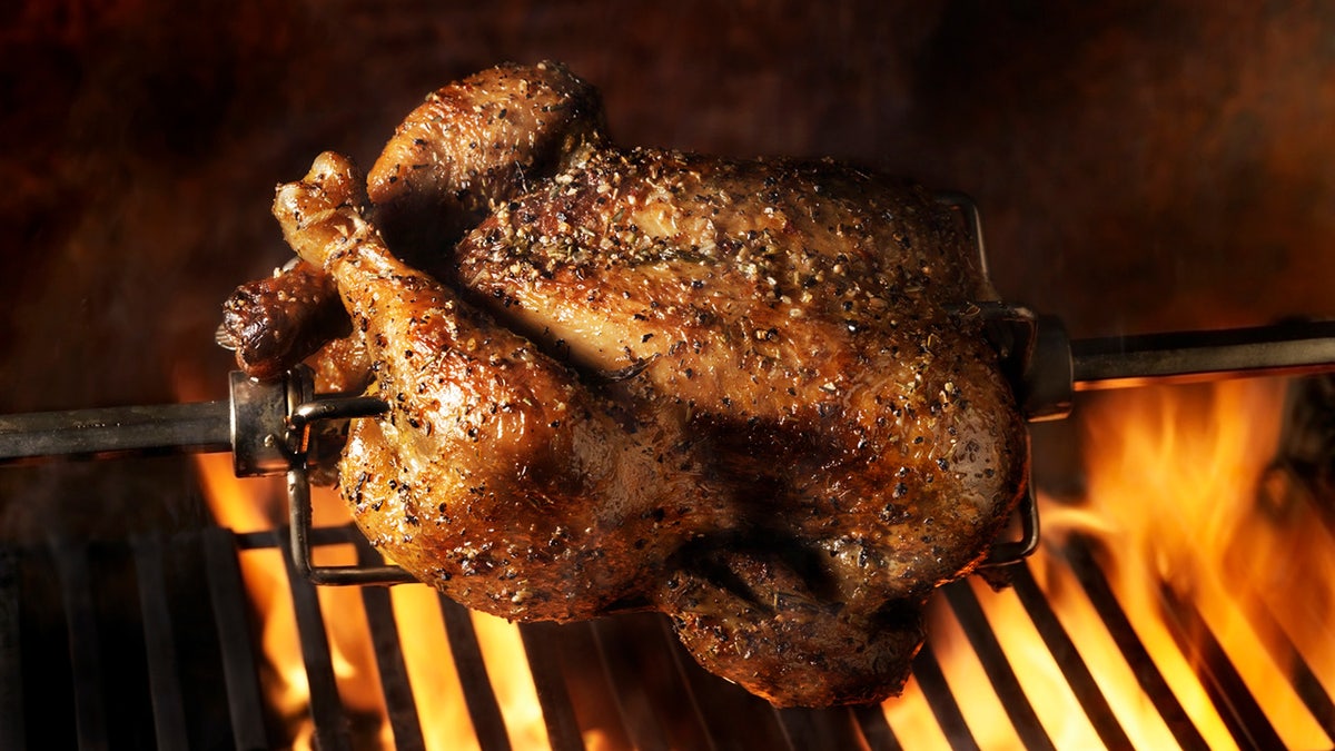 Cooking your turkey outside can help you maximize your Thanksgiving Day prep efficiency. 