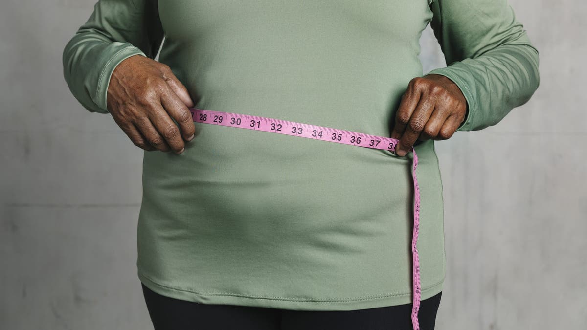 Photo of person holding measuring tape