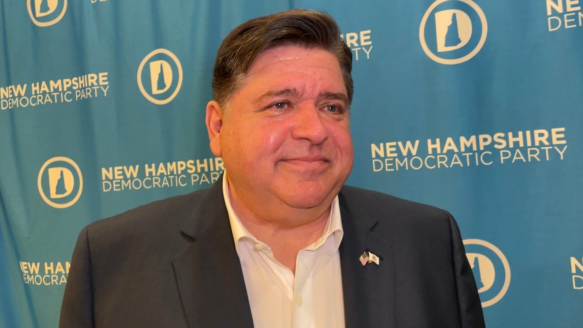 Illinois Gov. JB Pritzker is interviewed by Fox News Digital at the Democratic National Convention on Aug. 22, 2024 in Chicago.